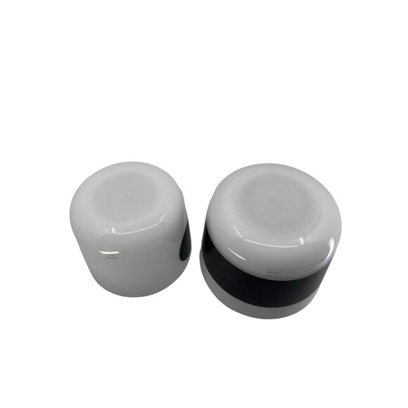 Anne Nilsson Black & White Striped Bowl AND Black and White Spot Bowl or Vase - Picture 7 of 11